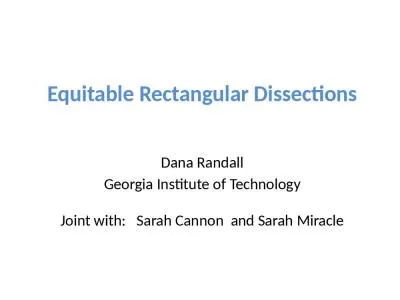 Equitable Rectangular Dissections