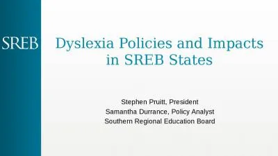 Dyslexia Policies and Impacts