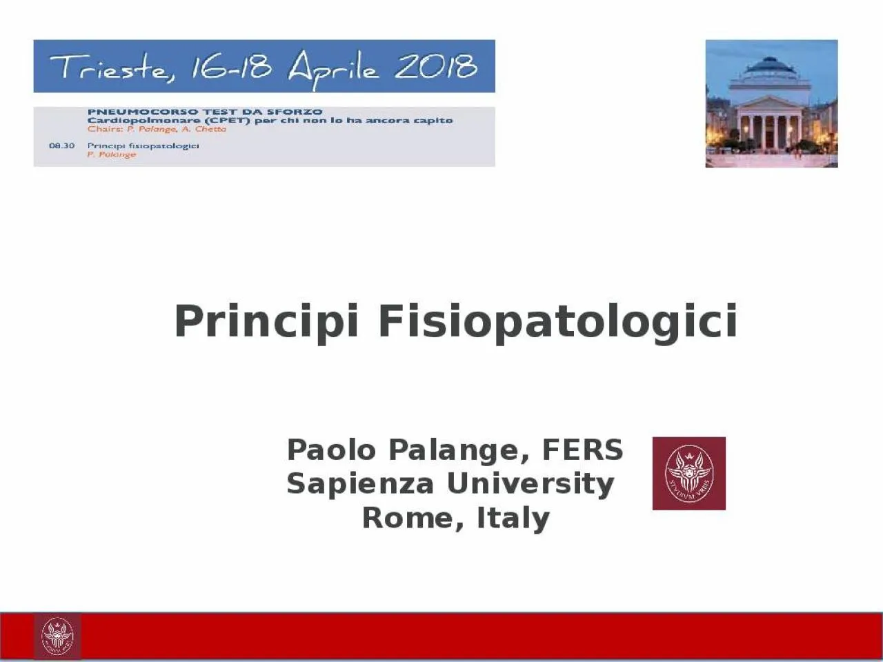 PPT-Principi Fisiopatologici