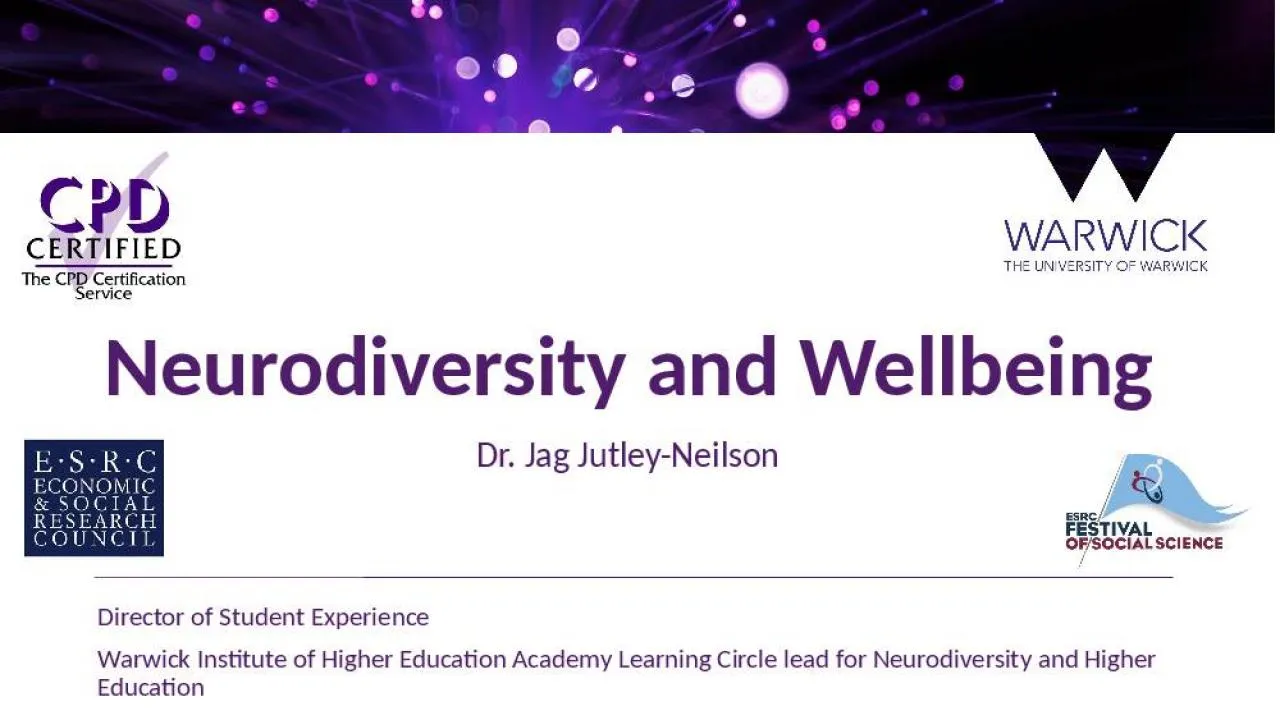 PPT-Neurodiversity and Wellbeing