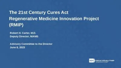 The 21st Century Cures Act