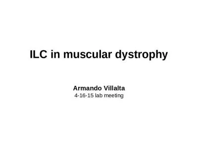 ILC in muscular dystrophy