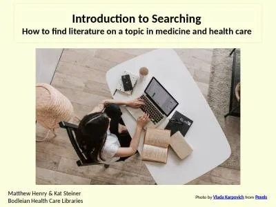 Introduction to Searching