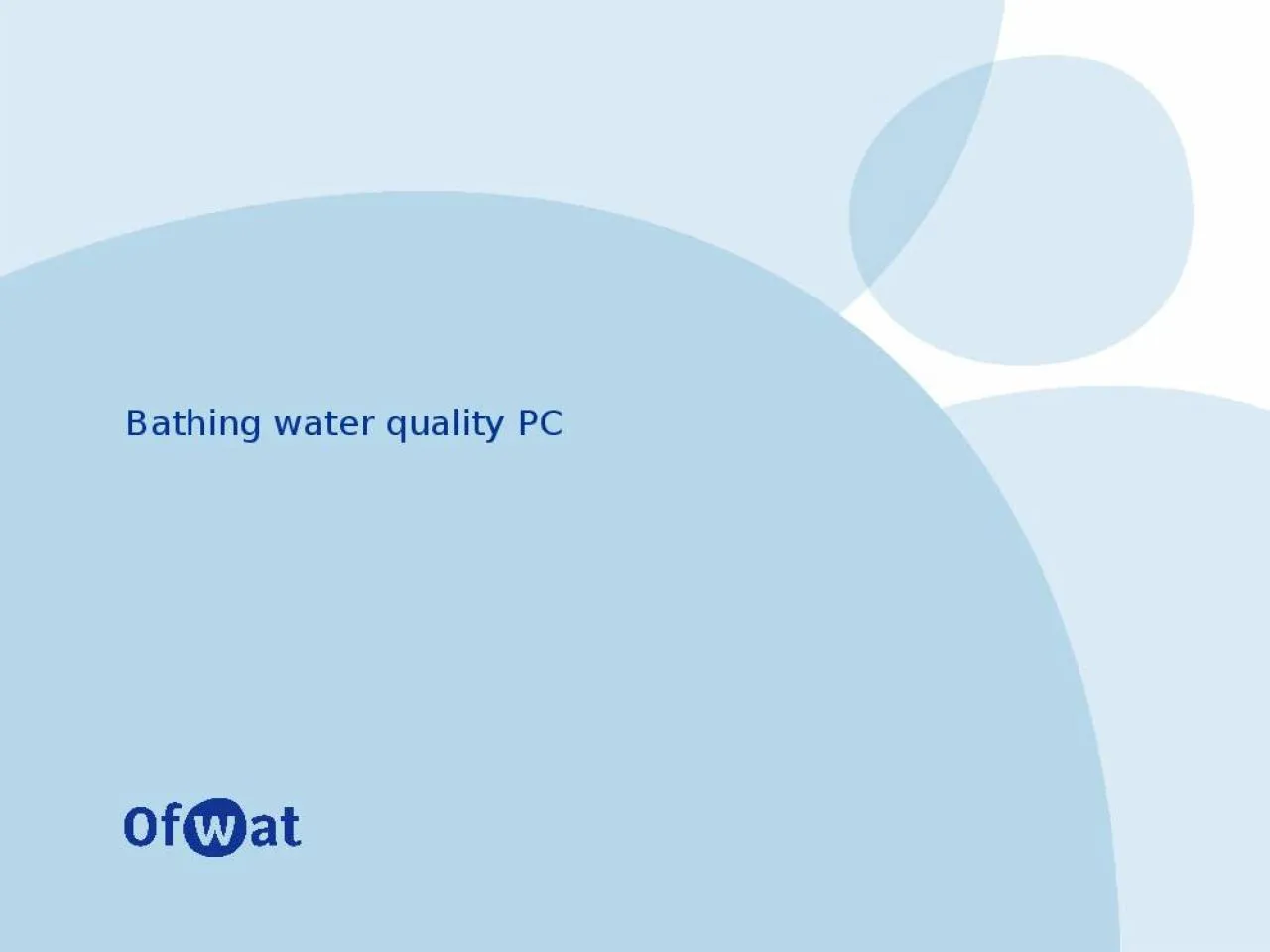 PPT-Bathing water quality PC