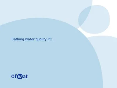 Bathing water quality PC