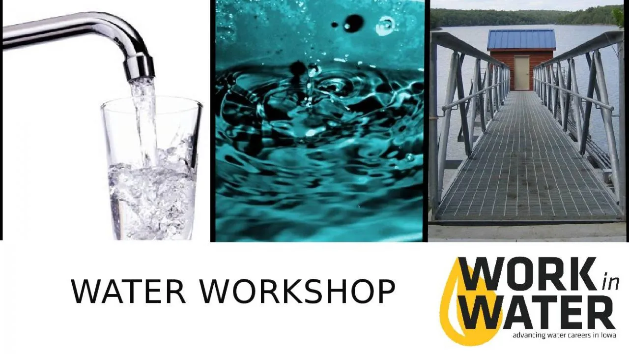 PPT-Water Workshop Me. INSERT A PICTURE OF YOU WITH AND/OR YOUR FAVORITE BODY OF WATER HERE.