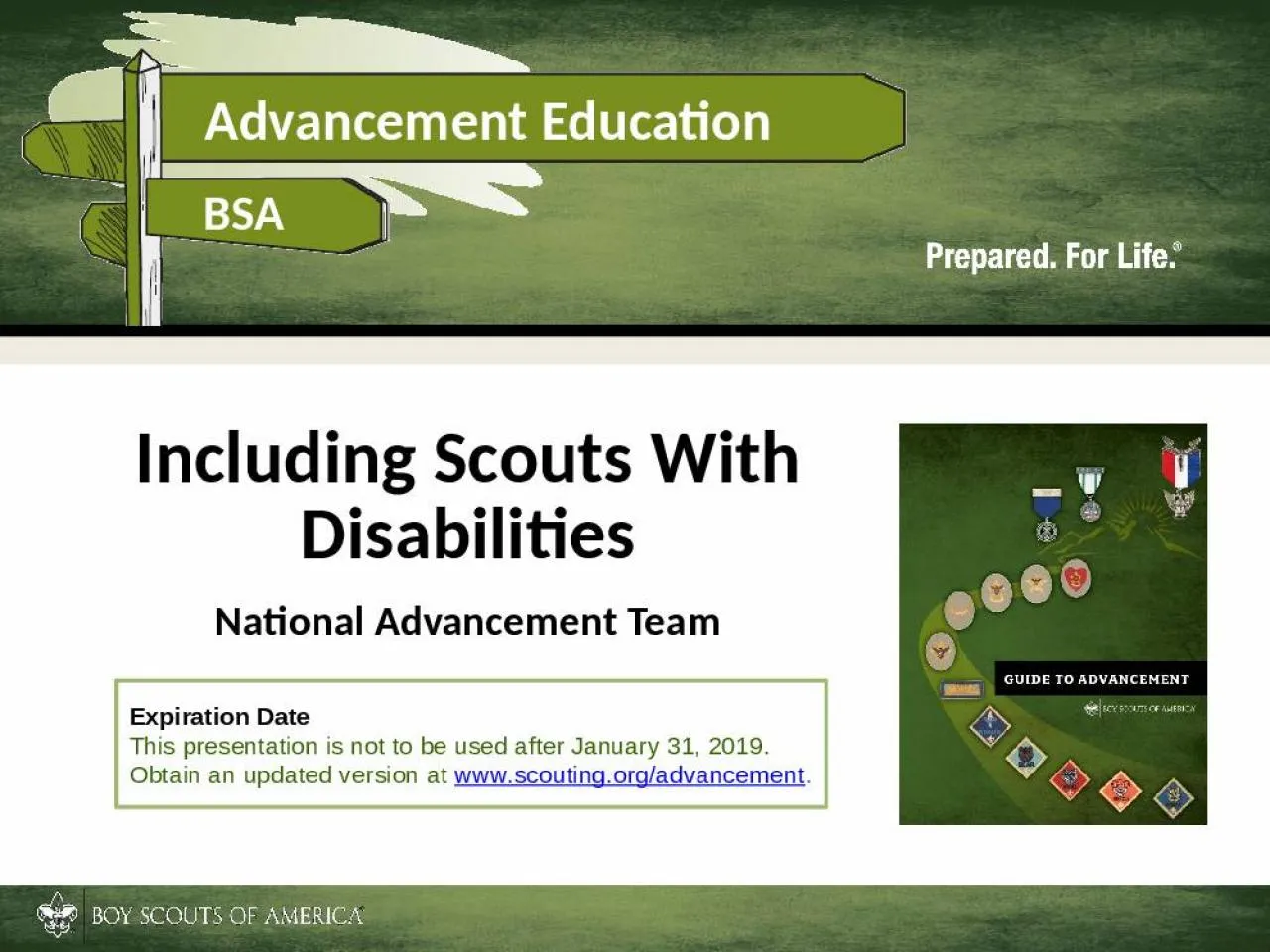 PPT-Including Scouts With Disabilities