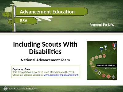 Including Scouts With Disabilities