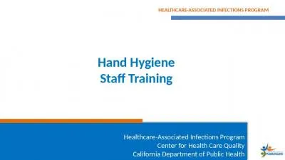 Hand Hygiene Staff Training