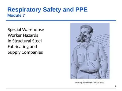 Respiratory  Safety  and PPE