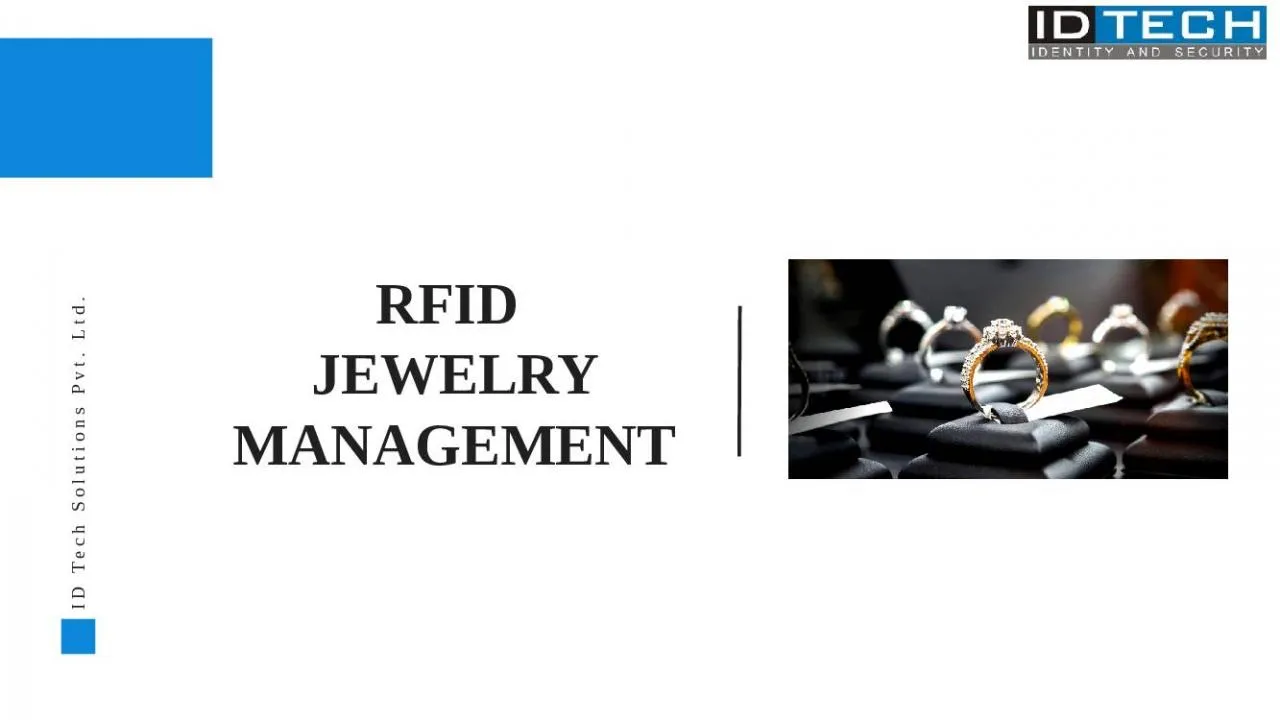 PPT-RFID JEWELRY MANAGEMENT