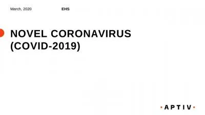 Novel Coronavirus (COVID-2019)