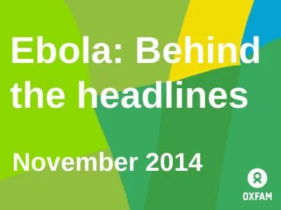 Ebola: Behind the headlines