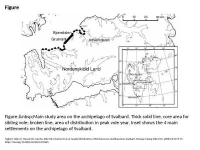 Figure Figure.&nbsp;Main study area on the archipelago of Svalbard. Thick solid line, core area