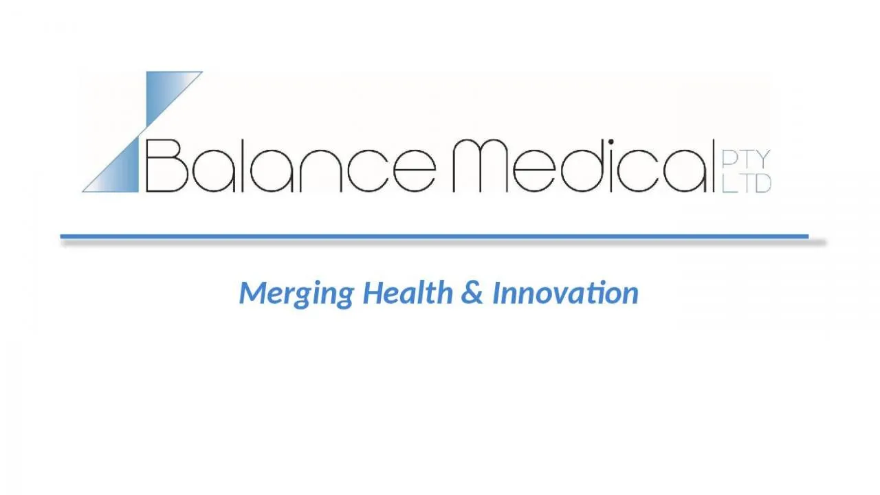 PPT-Merging Health & Innovation