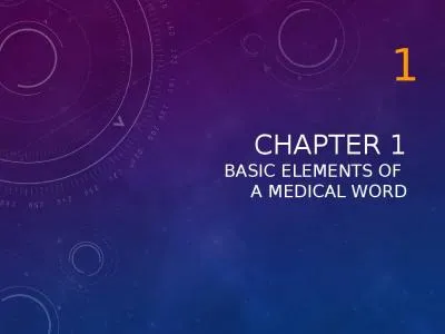 Chapter 1 Basic Elements of