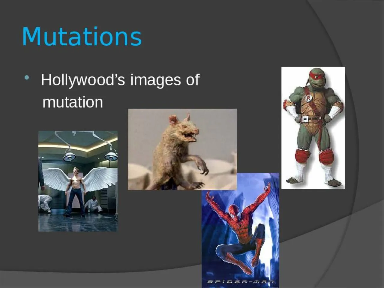 PPT-Mutations Hollywood’s images of