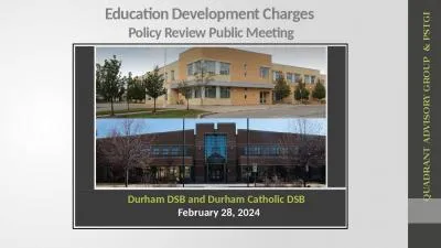 Education Development Charges