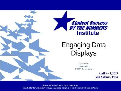 Engaging Data Displays John