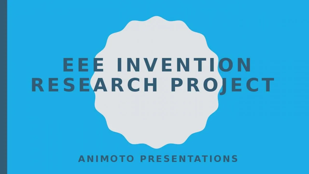 PPT-EEE Invention Research