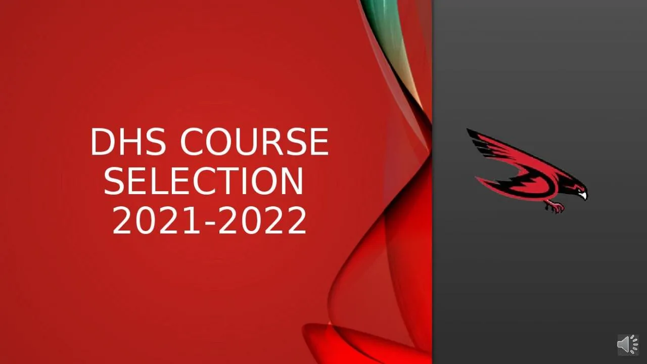 PPT-DHS Course Selection 2021-2022