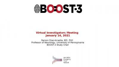 Virtual Investigators Meeting