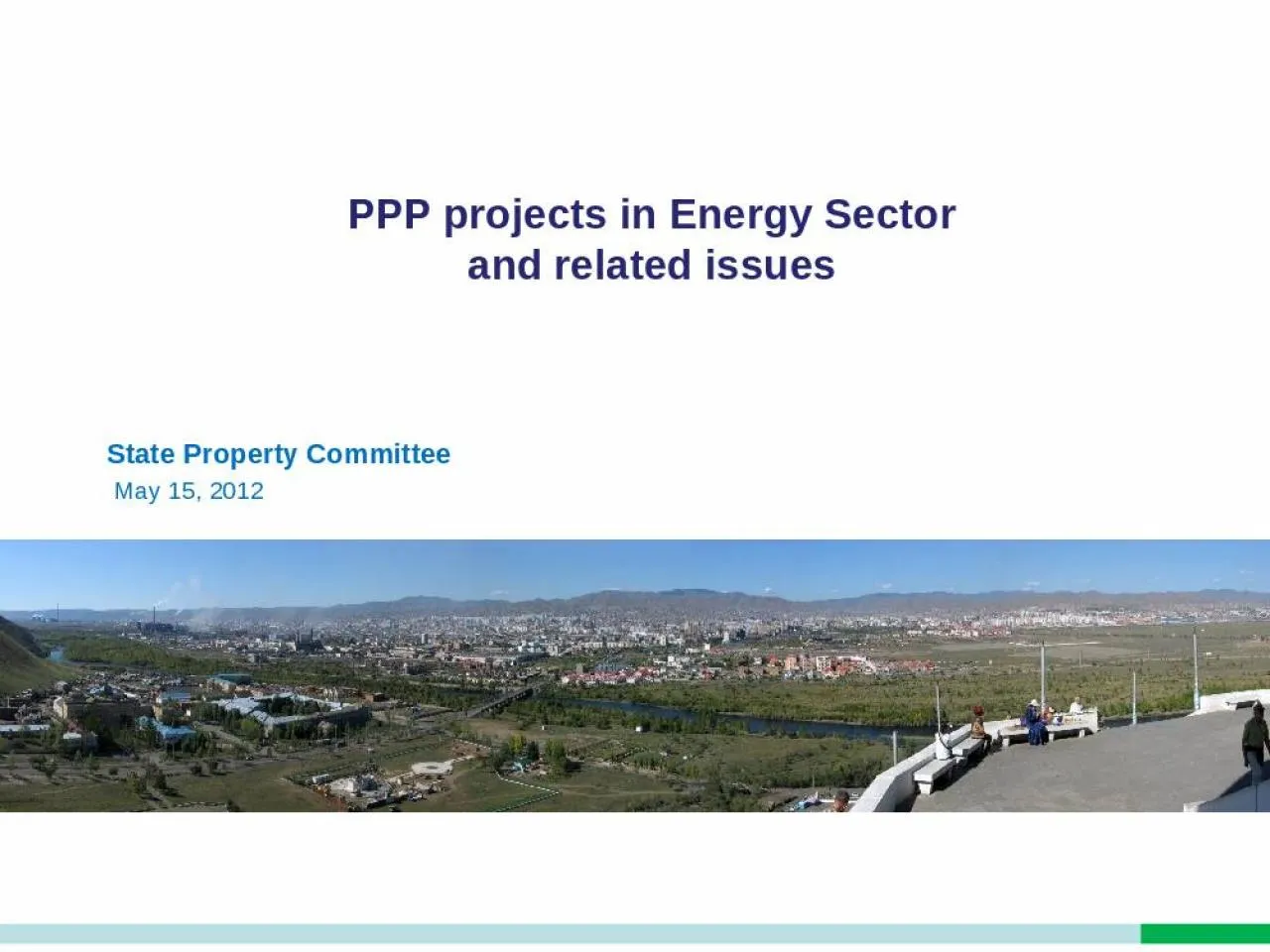 PPT-PPP projects in Energy Sector