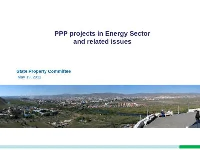 PPP projects in Energy Sector