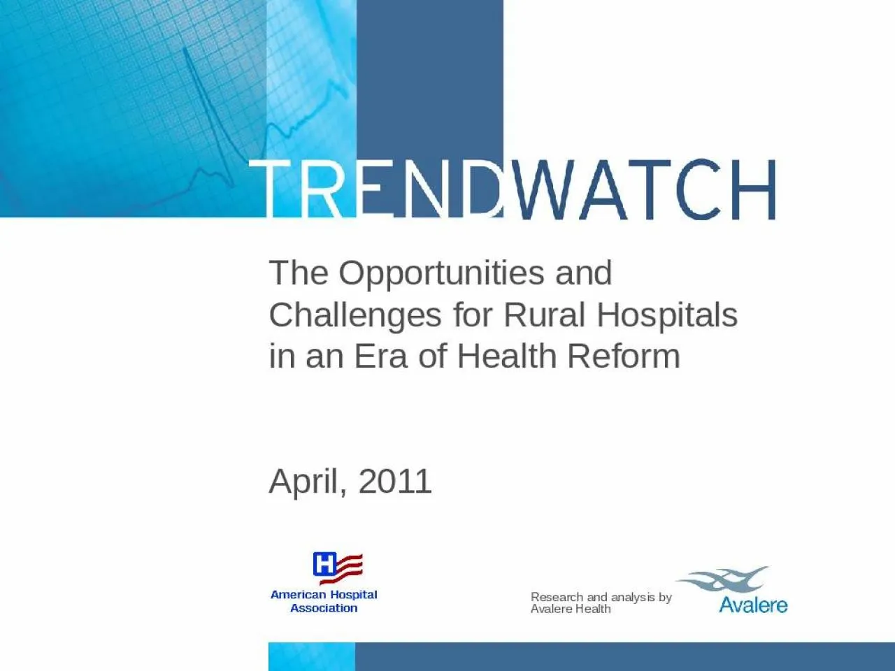 The Opportunities and Challenges for Rural Hospitals in an Era of