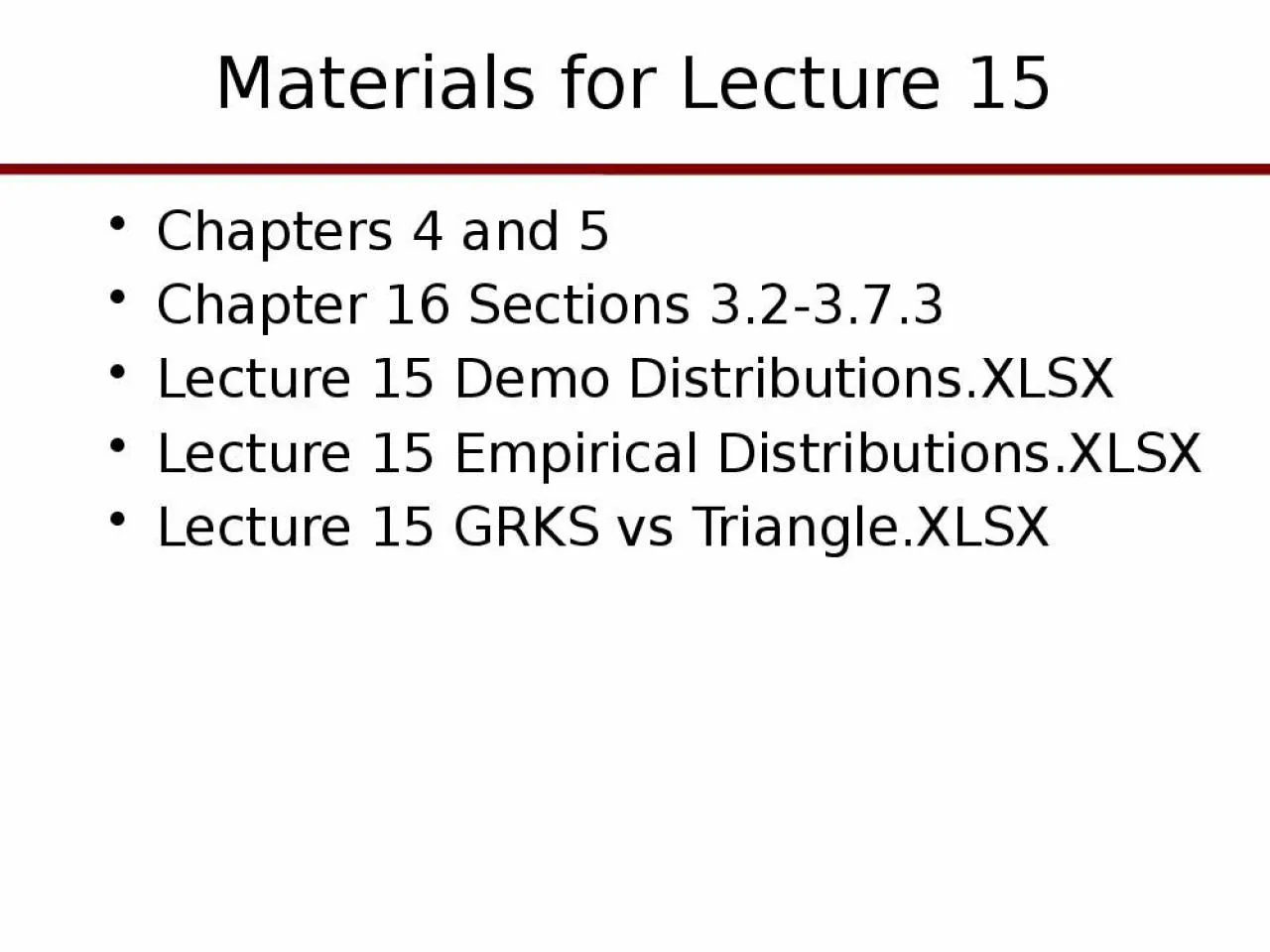 PPT-Materials for Lecture 15