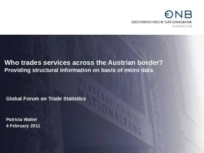 Who trades services across the Austrian border?