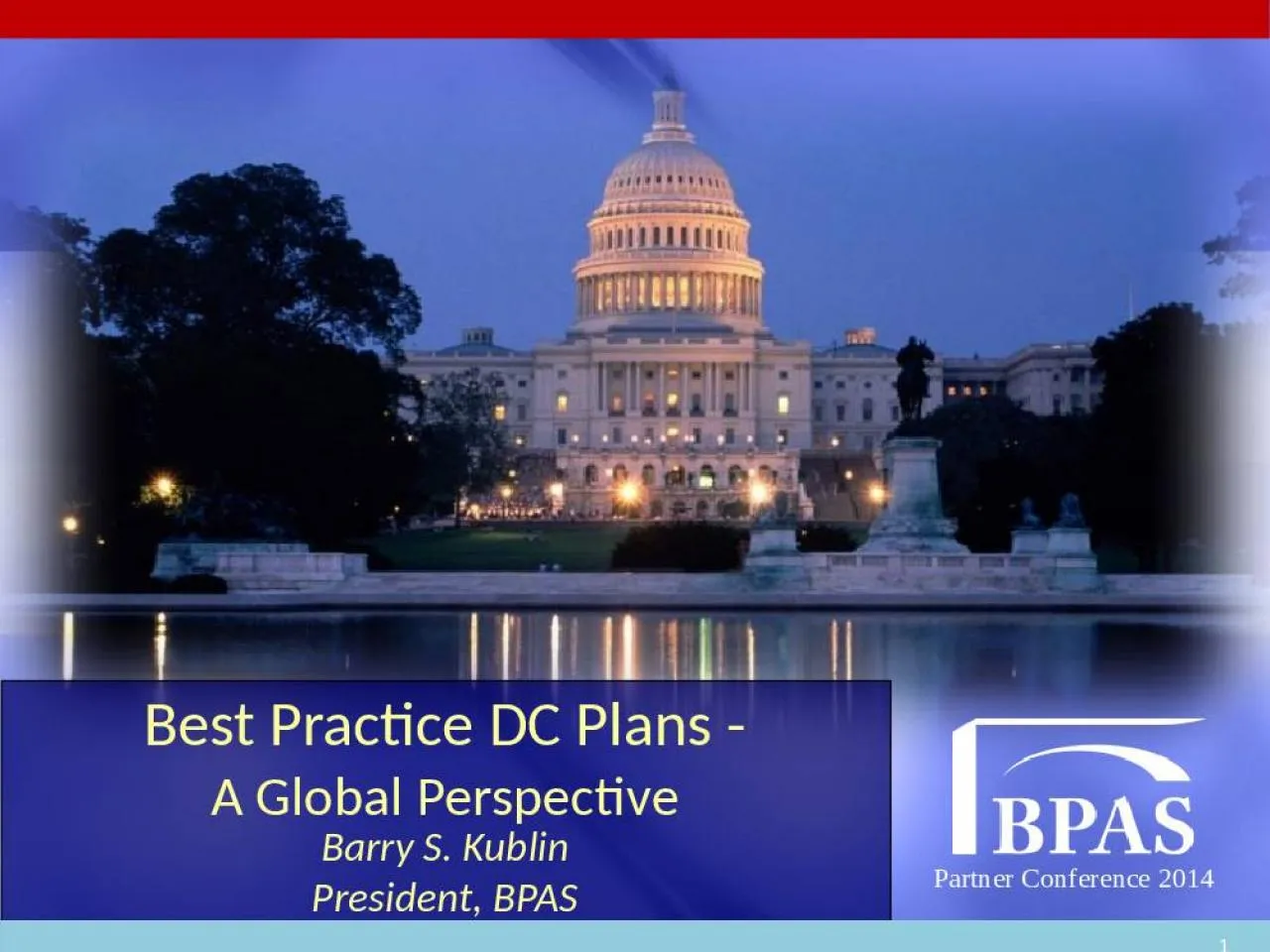 PPT-Best Practice DC Plans -