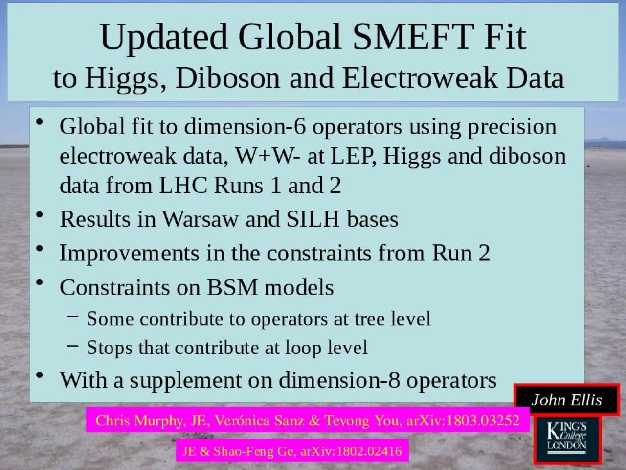 PPT-Global fit to dimension-6 operators using precision electroweak data, W+W- at LEP, Higgs