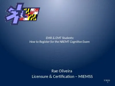 EMR & EMT Students: How to Register for the NREMT Cognitive Exam