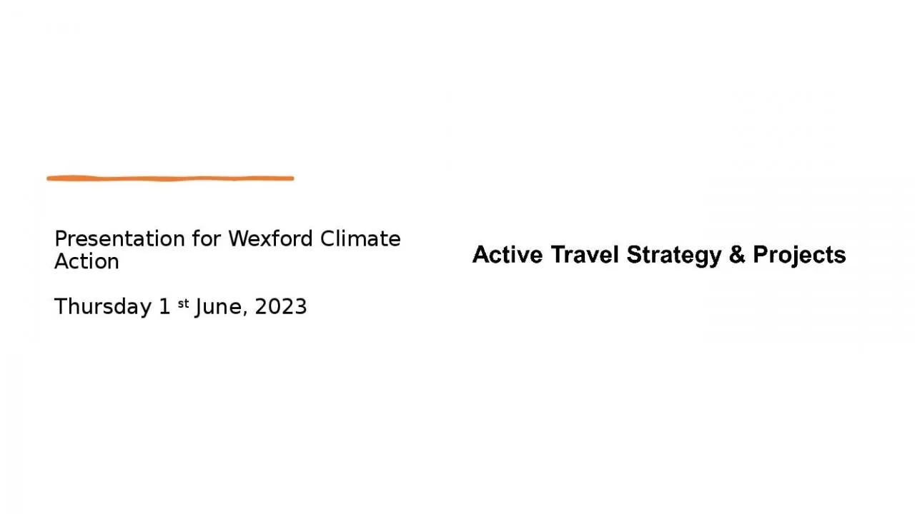 PPT-Presentation for Wexford Climate Action