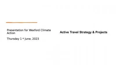 Presentation for Wexford Climate Action