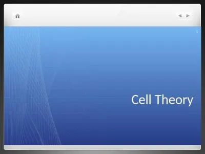 Cell   Theory 1 Cell  Theory