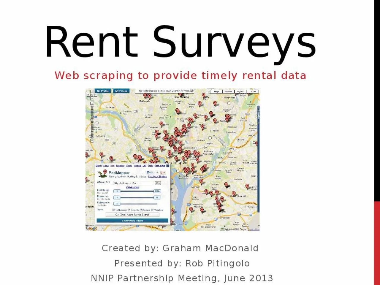 PPT-Rent Surveys Web scraping to provide timely rental