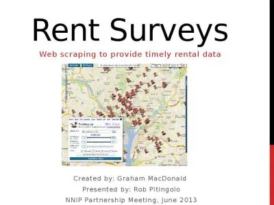 Rent Surveys Web scraping to provide timely rental