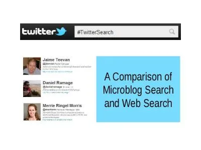 A Comparison of  Microblog