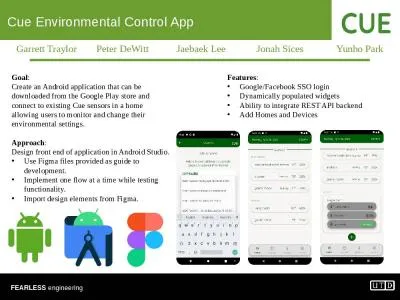 Cue Environmental Control App