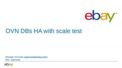 OVN DBs HA with scale test