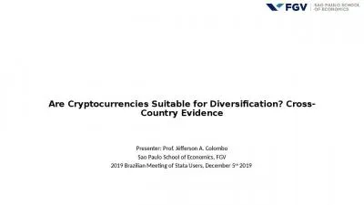 Are Cryptocurrencies Suitable for Diversification? Cross-Country Evidence