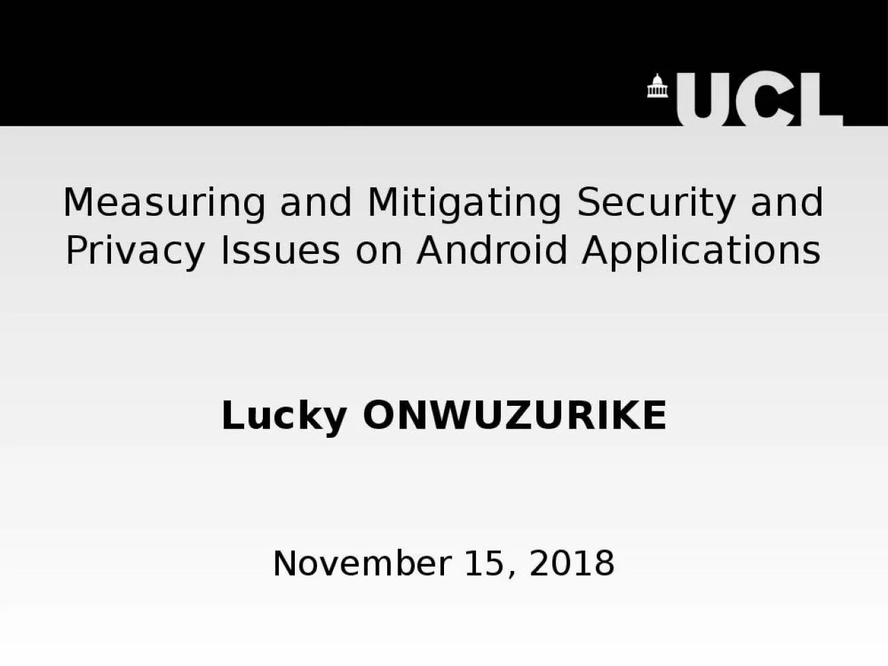 PPT-Measuring and Mitigating Security and Privacy Issues on Android Applications