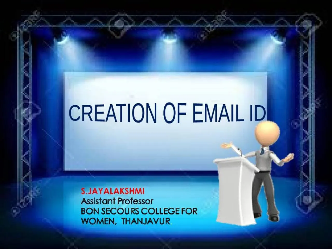 PPT-CREATION OF EMAIL ID OPEN YOUR FAVOURET BROWSER