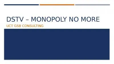 DSTV – Monopoly no more