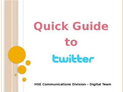 HSE Communications Division – Digital Team