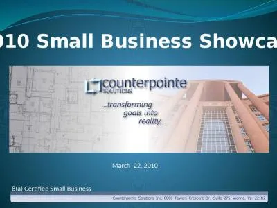 2010 Small Business Showcase