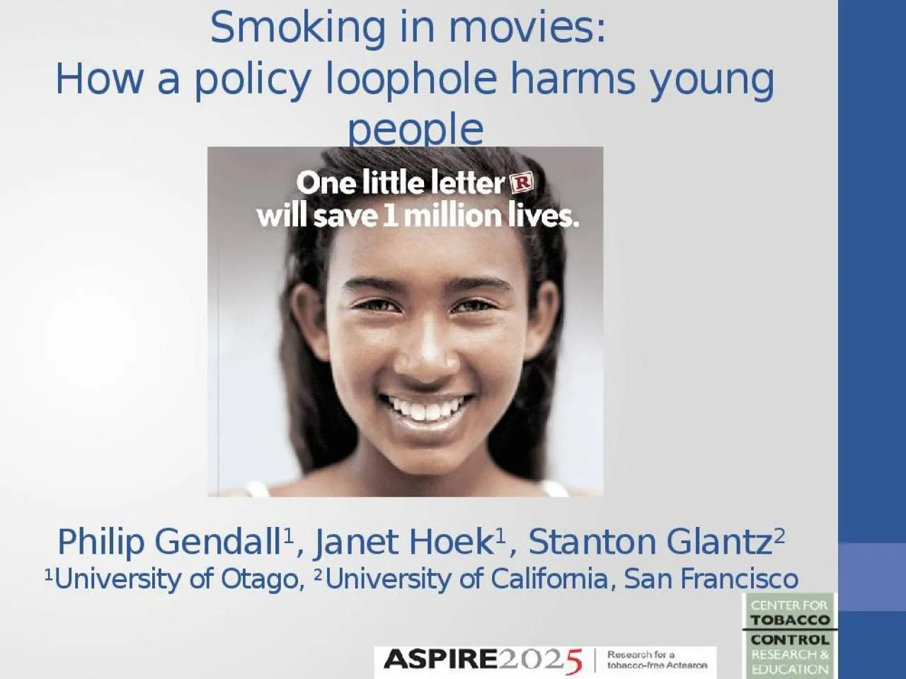 PPT-Smoking in movies: How