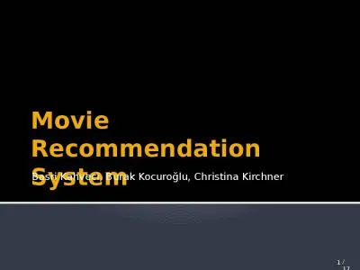 Movie Recommendation System